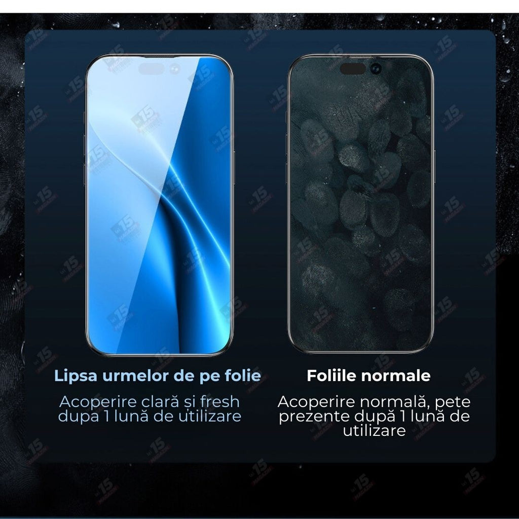 Folie iPhone 16 Pro, anti-spion