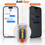 Folie iPhone 16 Pro, anti-spion