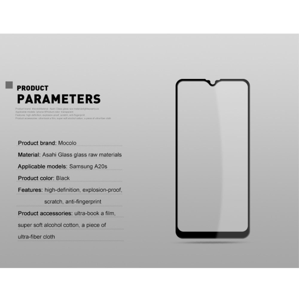 Folie Samsung Galaxy A20s, sticlă securizată