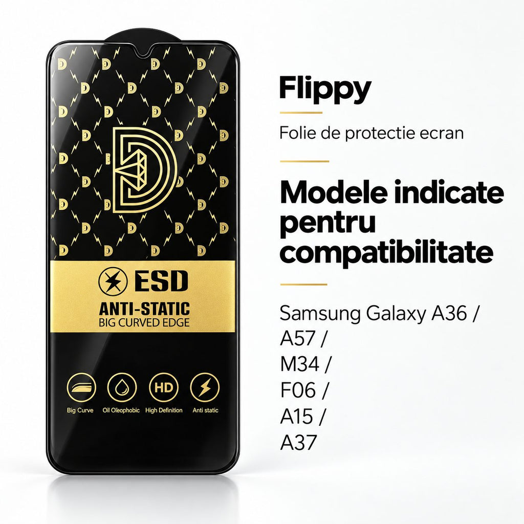 Folie Samsung Galaxy A36 / A57 / M34 / A15 / A15 5G / A37, sticlă securizată