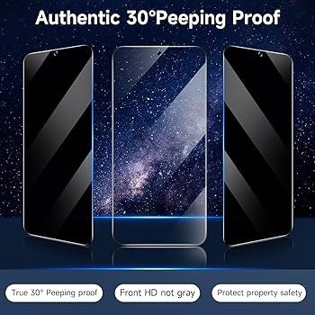 Folie Samsung Galaxy A55, anti-spion