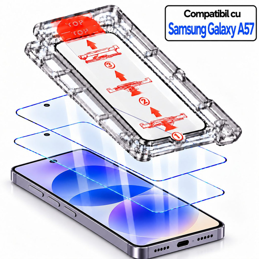 Folie Samsung Galaxy A57, sticlă securizată