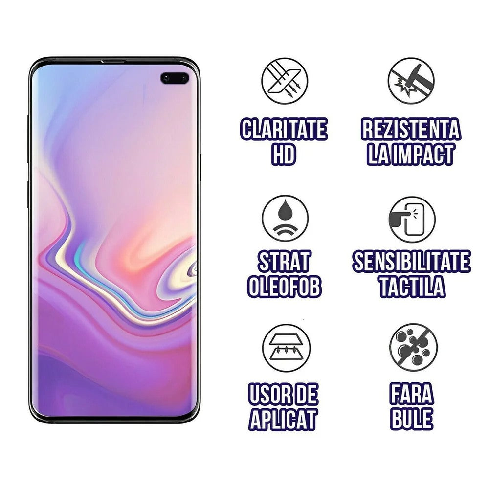 Folie Samsung Galaxy S10 Plus, sticlă securizată