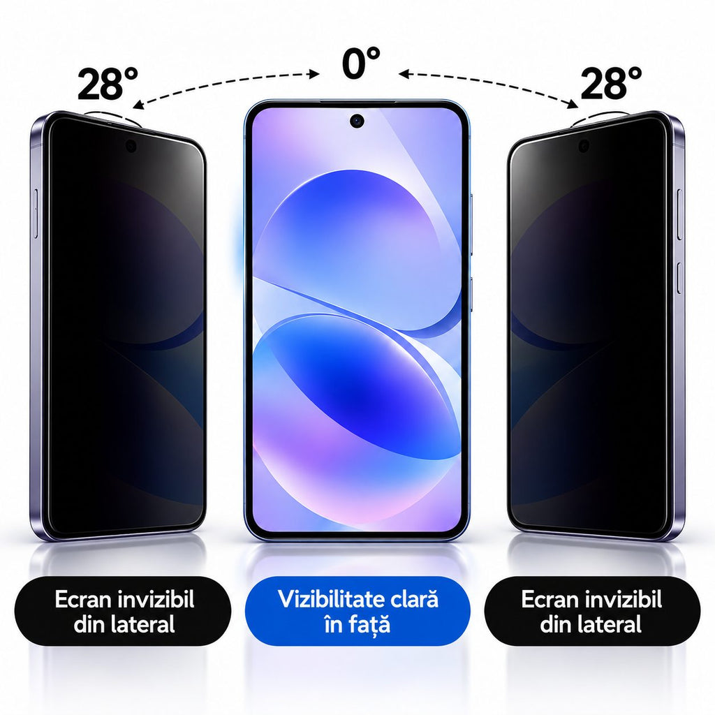Folie Samsung Galaxy S25 FE, anti-spion