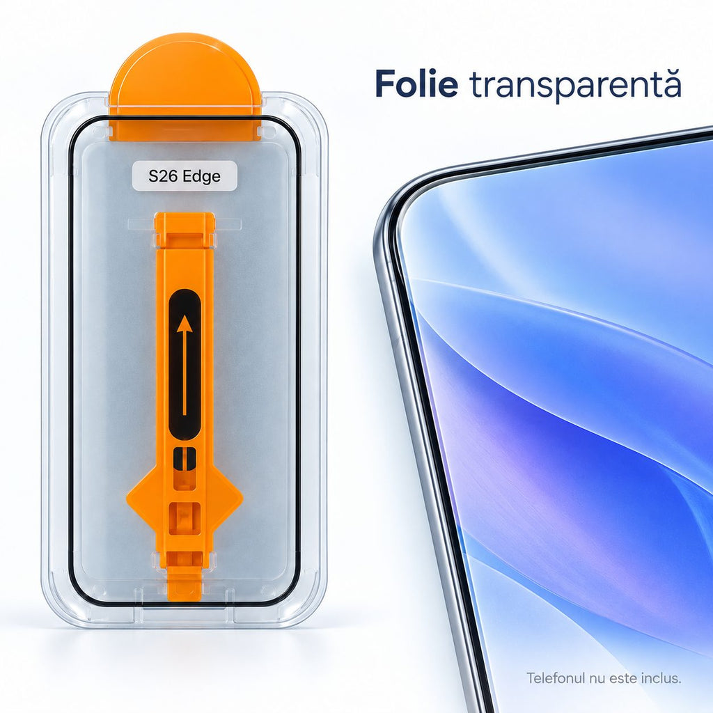 Folie Samsung Galaxy S26 Edge, sticlă securizată