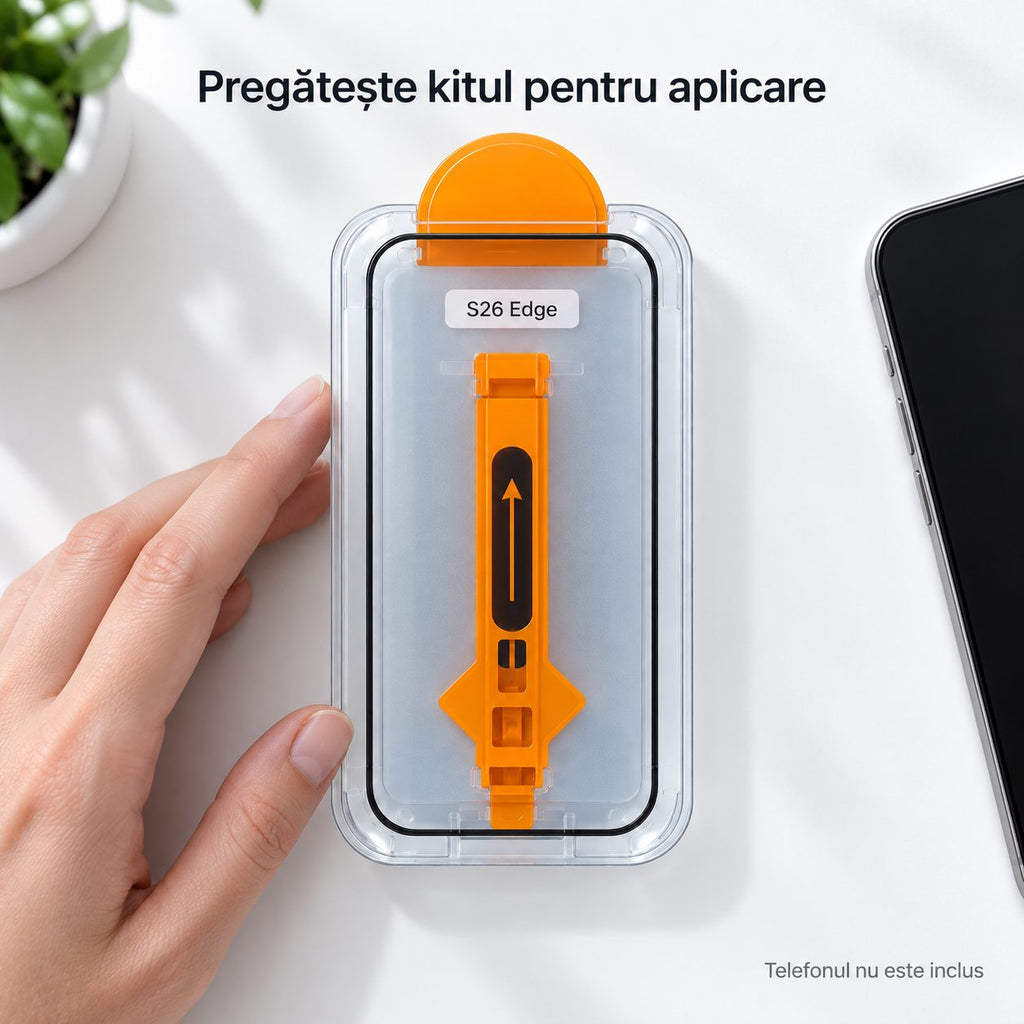 Folie Samsung Galaxy S26 Edge, sticlă securizată