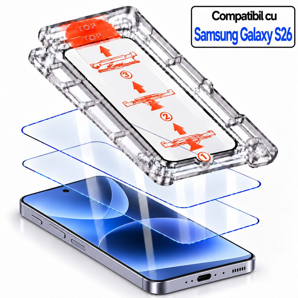 Folie Samsung Galaxy S26, sticlă securizată