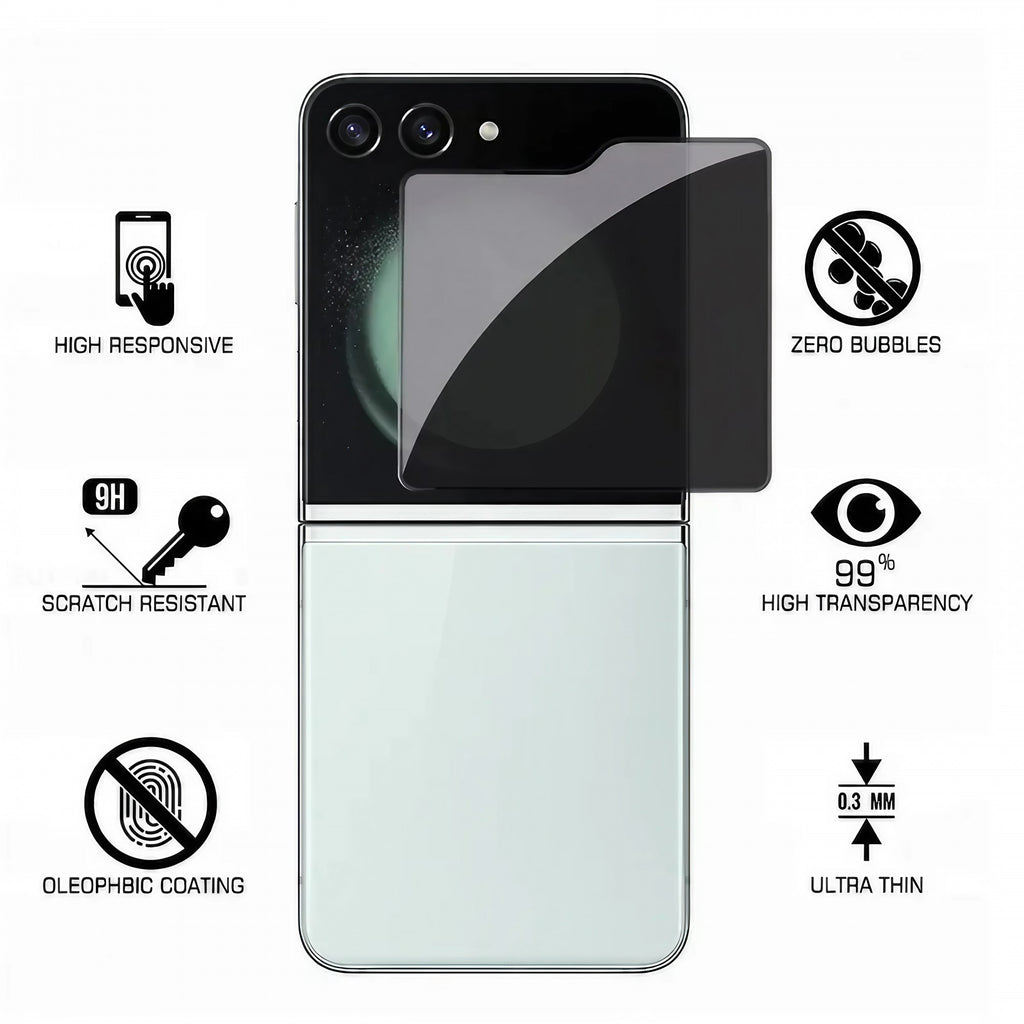 Folie Samsung Galaxy Z Flip 5, sticlă securizată