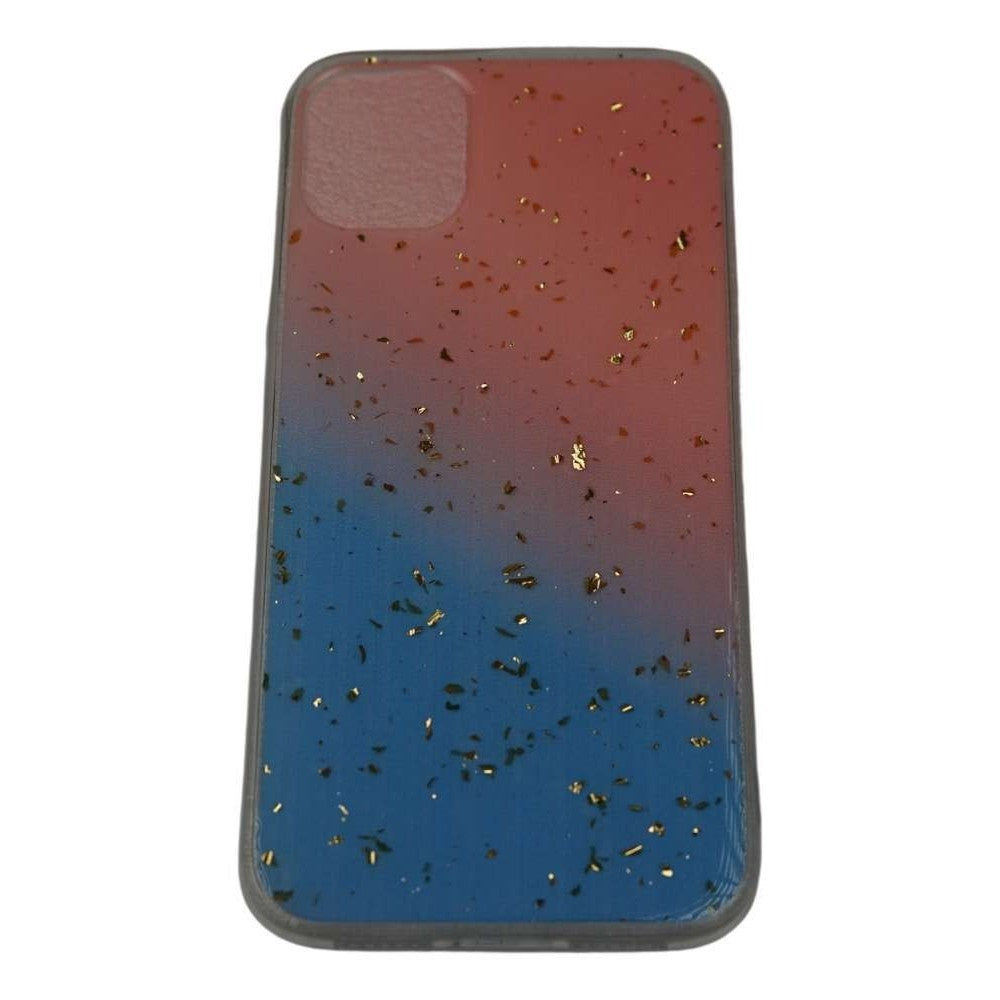 Husă iPhone 11, cu sclipici, multicolor
