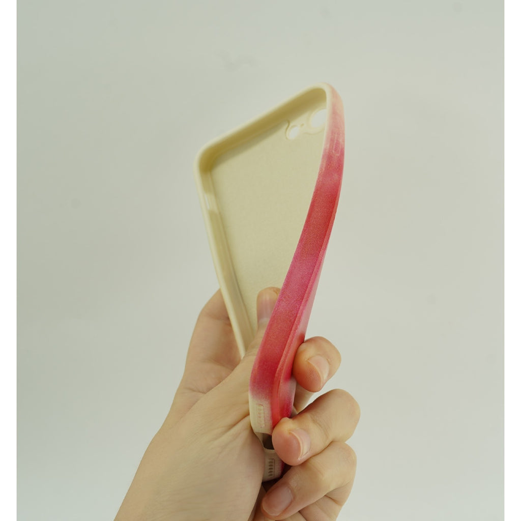 Husă iPhone 11, ombre, roz
