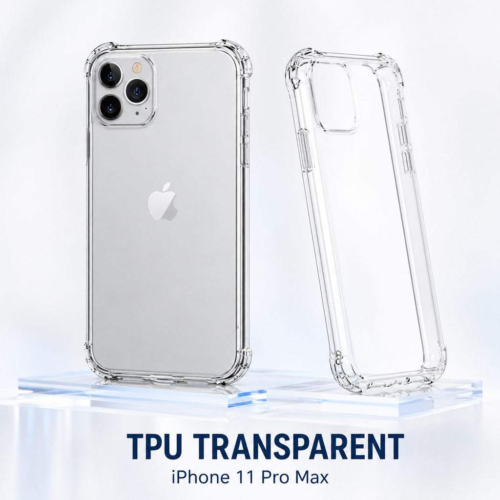 Husă iPhone 11 Pro Max, antișoc, transparent