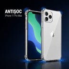 Husă iPhone 11 Pro Max, antișoc, transparent