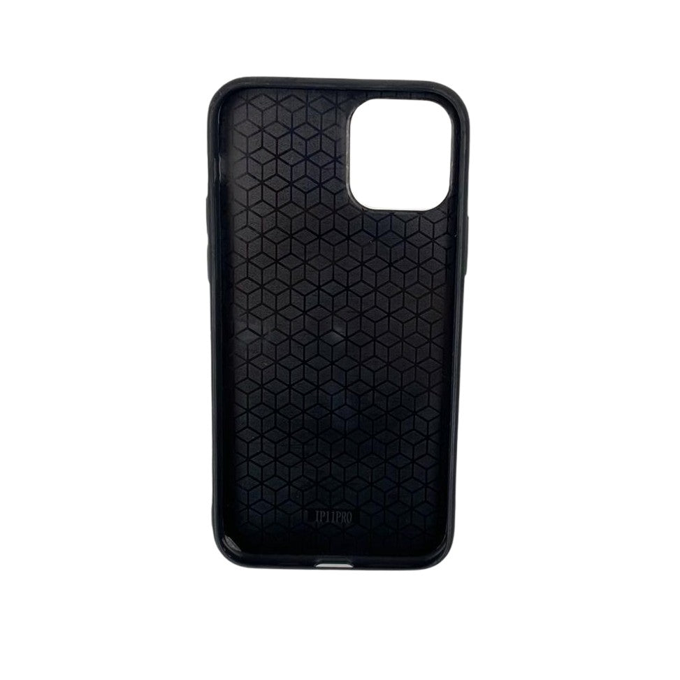 Husă iPhone 11 Pro Max, marmorată, din acril și TPU, alb