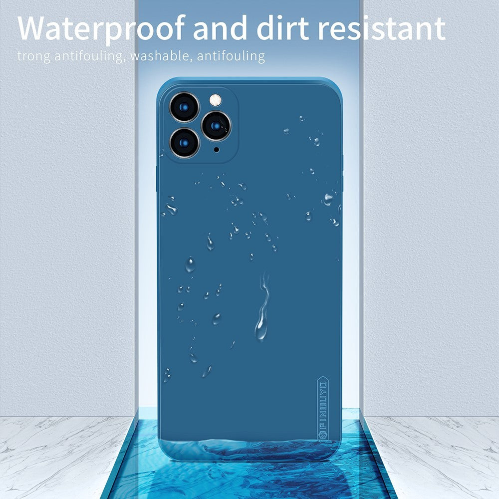 Husă iPhone 11 Pro Max, silicon, albastru închis