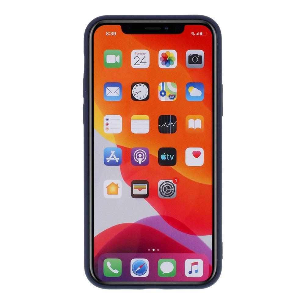 Husă iPhone 11 Pro Max, silicon, albastru închis