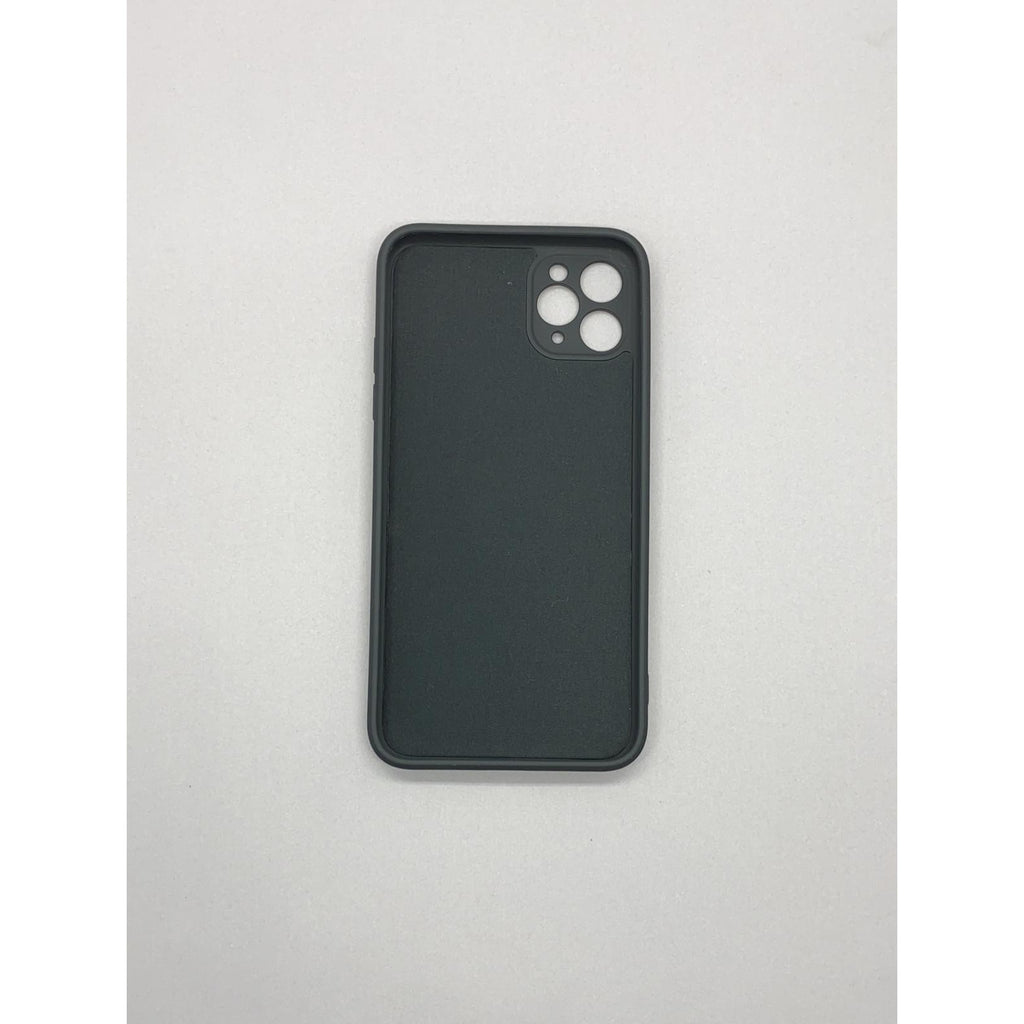 Husă iPhone 11 Pro Max, silicon cu inel, negru
