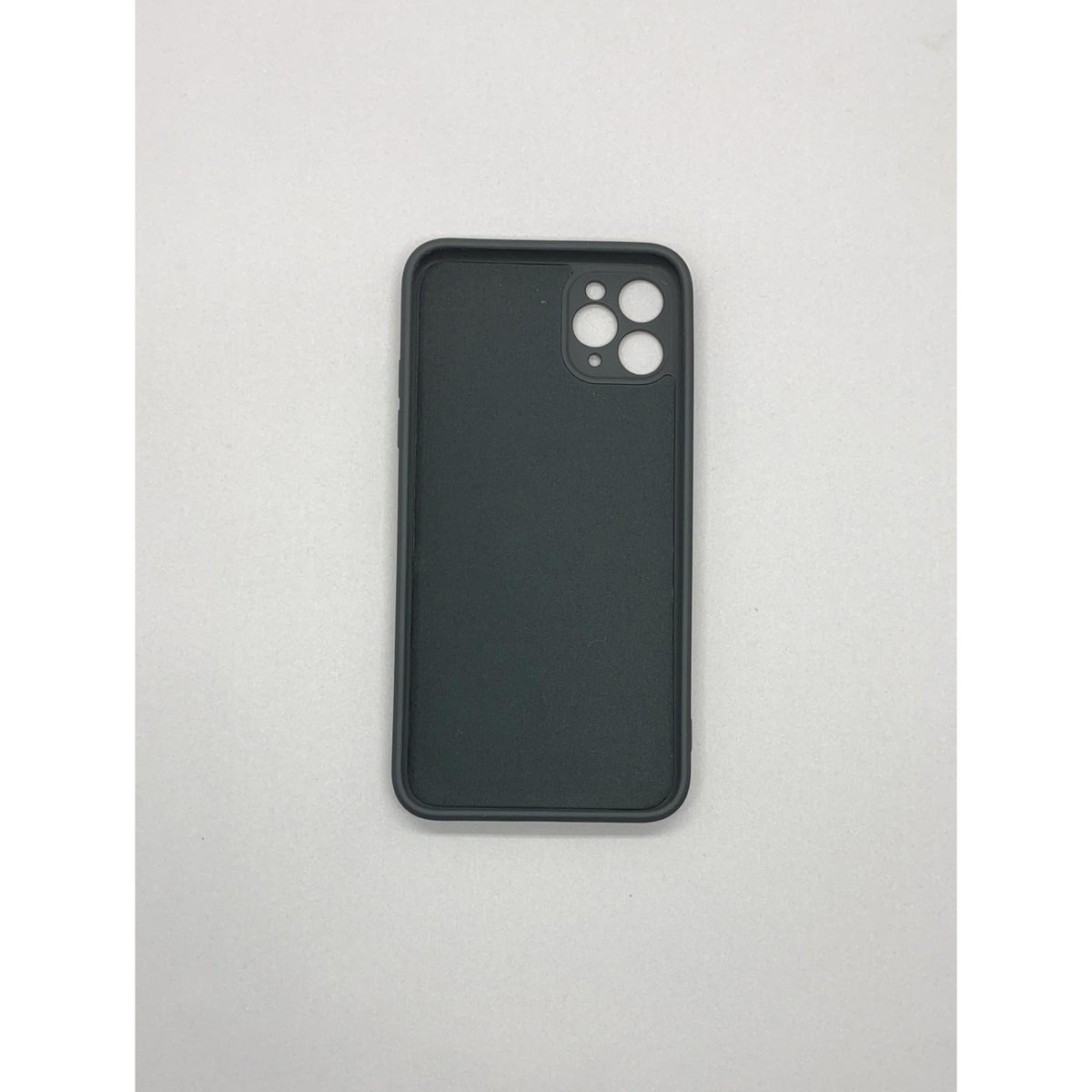 Husă iPhone 11 Pro Max, silicon cu inel, negru