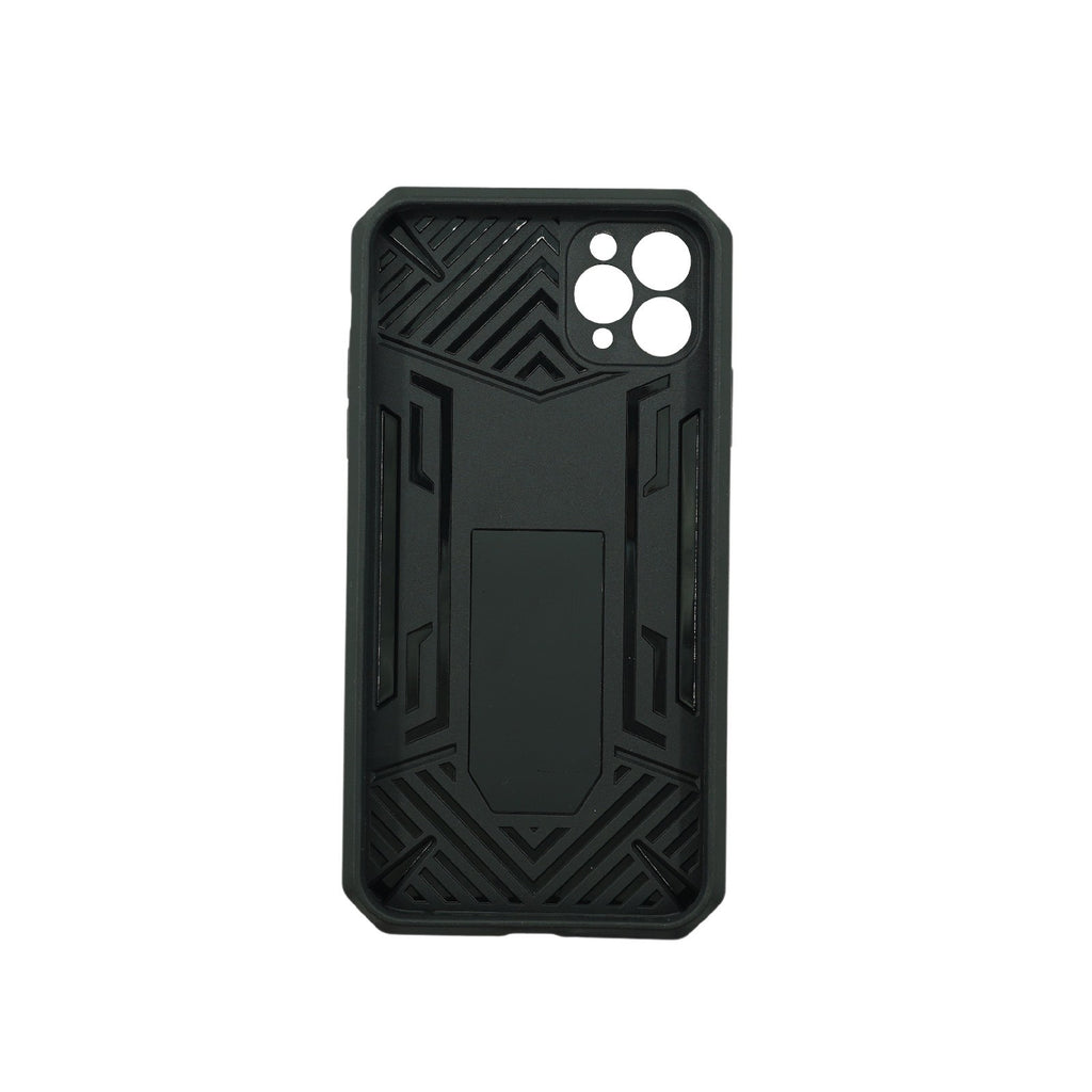Husă iPhone 11 Pro Max, ultra-rezistentă cu suport, verde