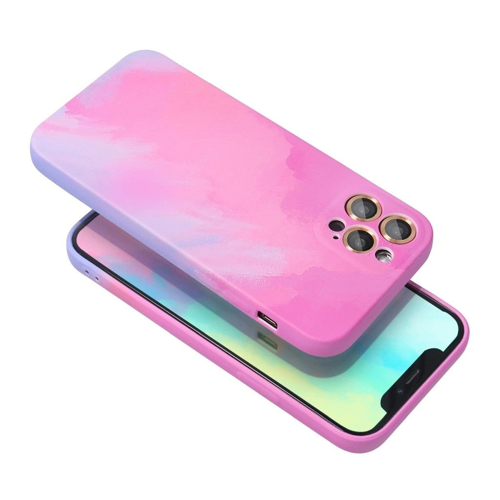 Husă iPhone 11 Pro, ombre, roz/mov