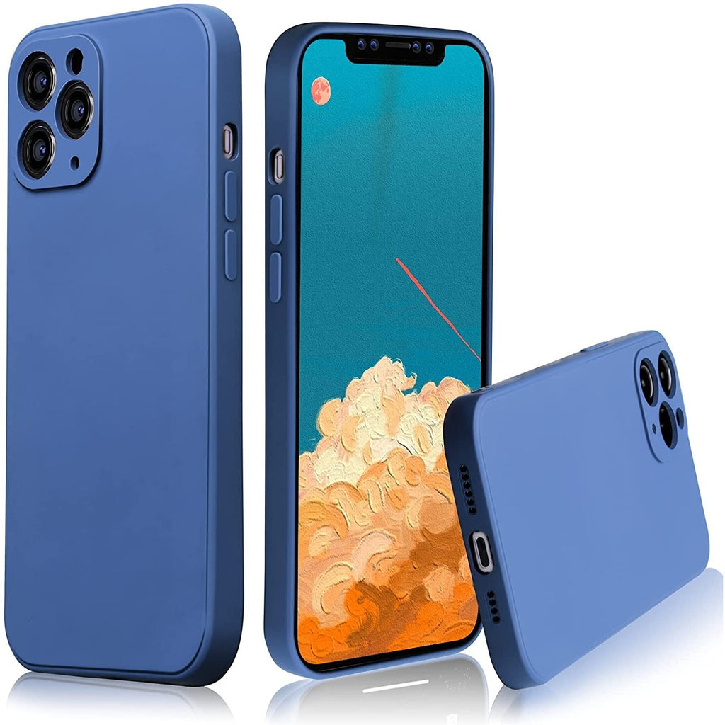 Husă iPhone 11 Pro, silicon, albastru închis