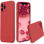 Husă iPhone 11 Pro, silicon, roșu