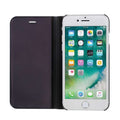Husă iPhone 11, tip carte cu oglindă, negru