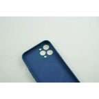 Husă iPhone 12, magnetică MagSafe, silicon, cu inel-suport, albastru