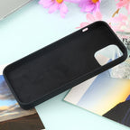 Husă iPhone 12, magnetică MagSafe, silicon, negru