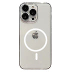 Husă iPhone 12 Pro, magnetică MagSafe, cu folie pentru cameră inclusă, fumuriu