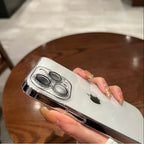 Husă iPhone 12 Pro, magnetică MagSafe, cu folie pentru cameră inclusă, fumuriu