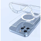 Husă iPhone 12 Pro, magnetică MagSafe, transparentă, transparent