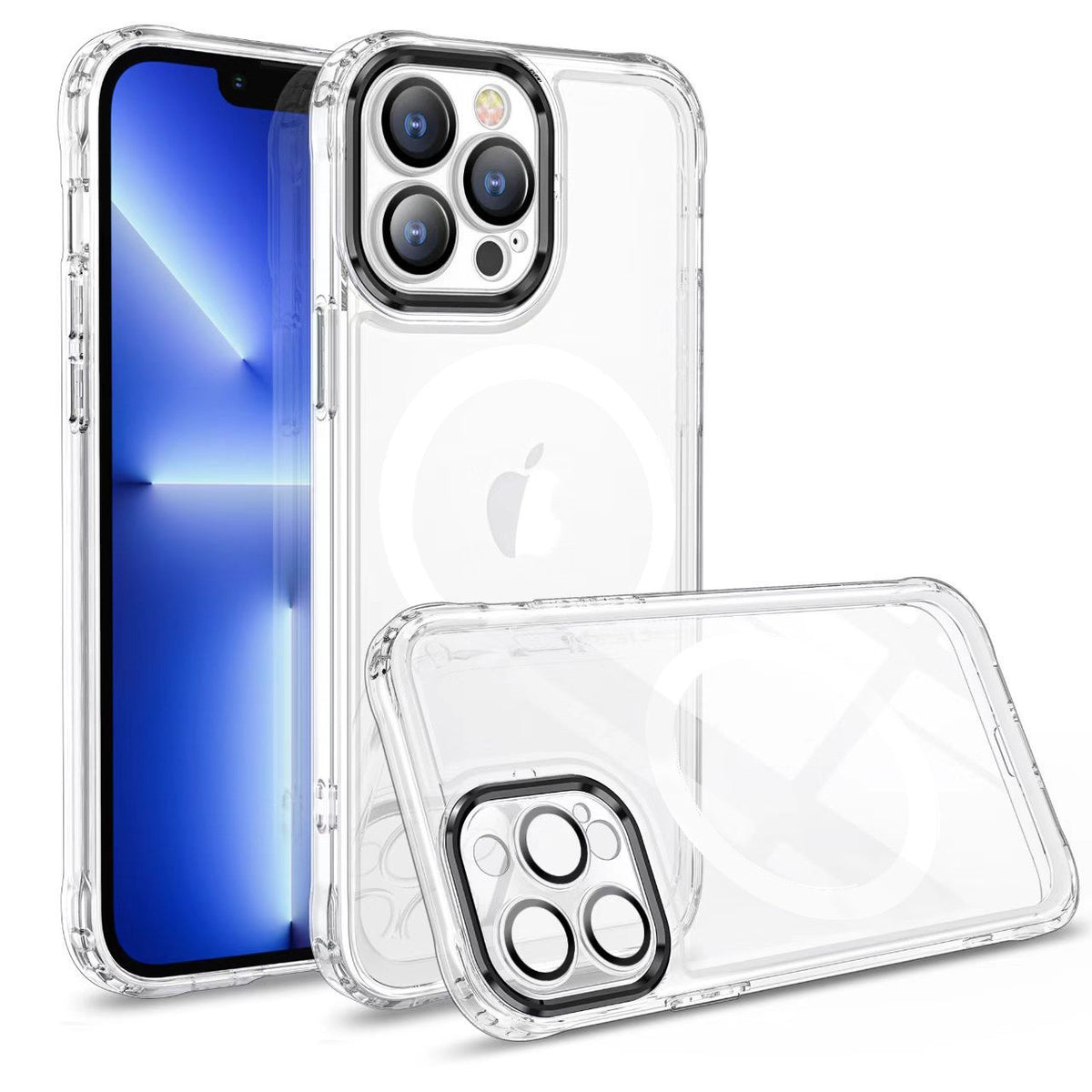 Husă iPhone 12 Pro Max, magnetică MagSafe, negru