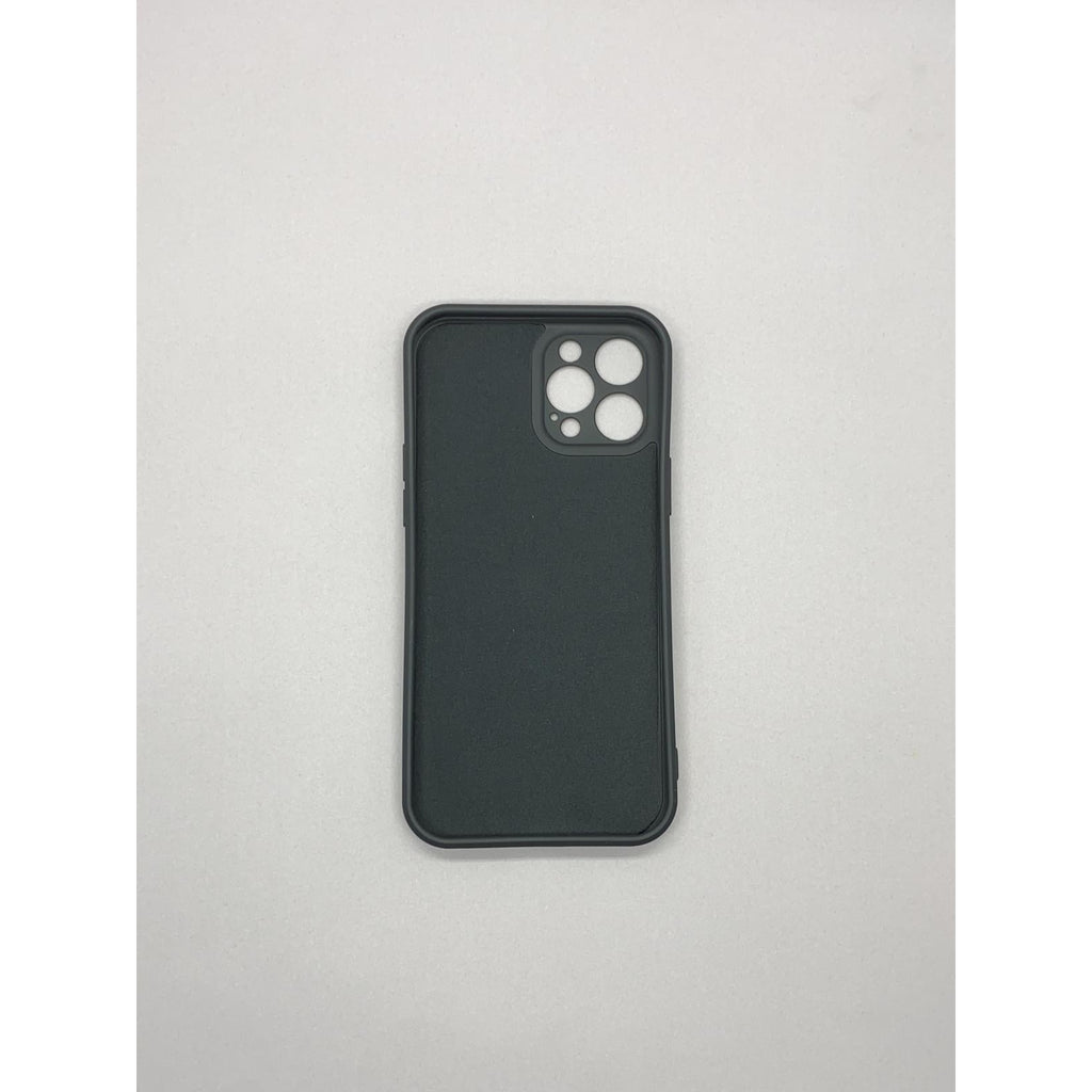 Husă iPhone 12 Pro Max, silicon cu inel, negru