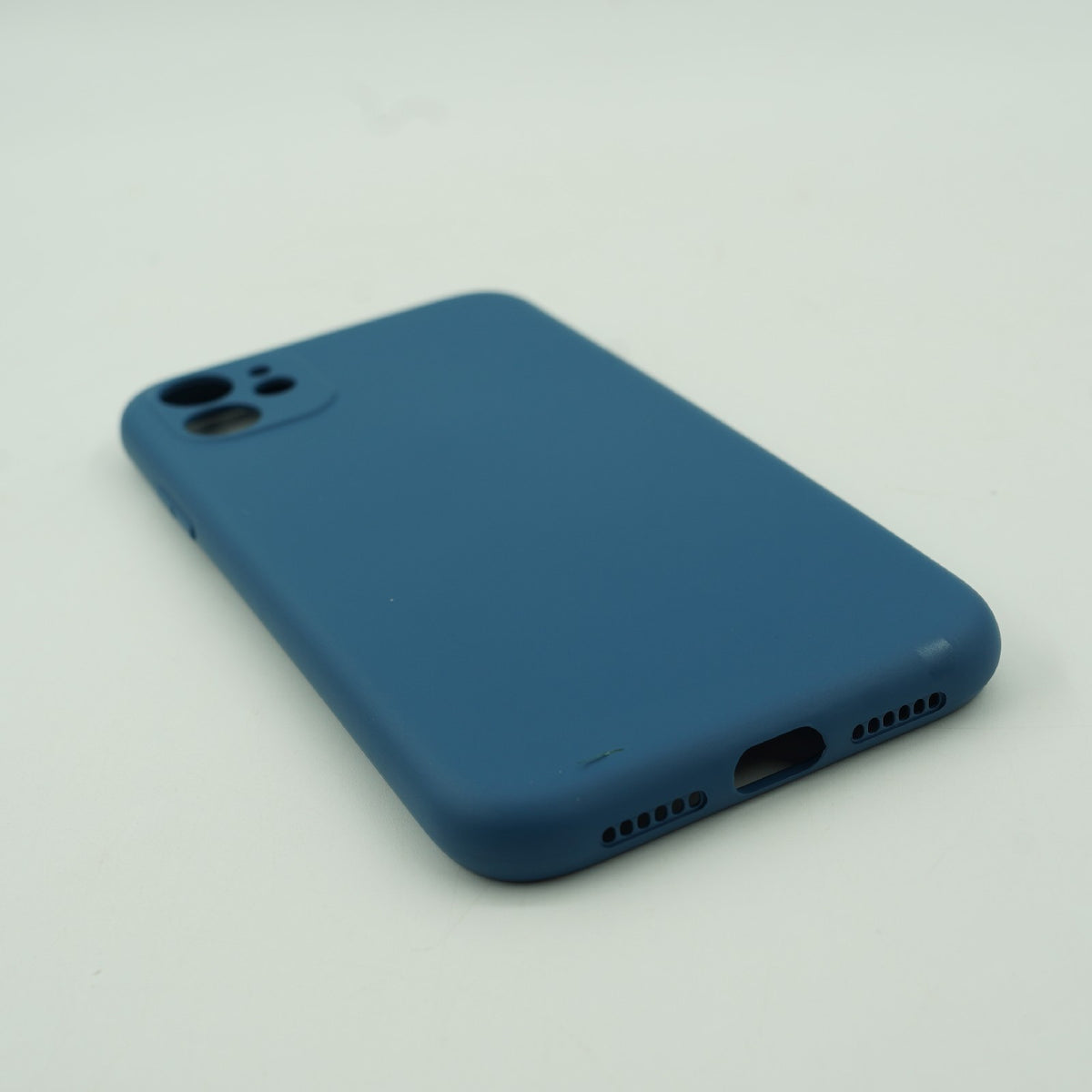 Husă iPhone 12 Pro, silicon, albastru închis