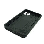 Husă iPhone 12 Pro, ultra-rezistentă cu suport, negru