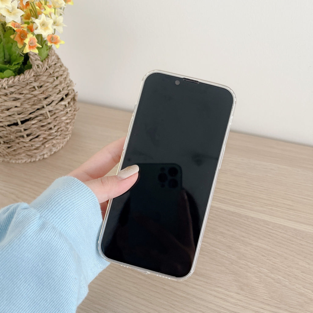 Husă iPhone 13, cu protecție porturi, transparent
