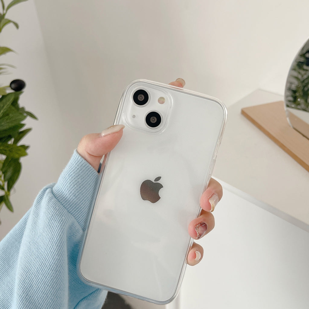 Husă iPhone 13 Mini, 360°, din TPU transparent, transparent