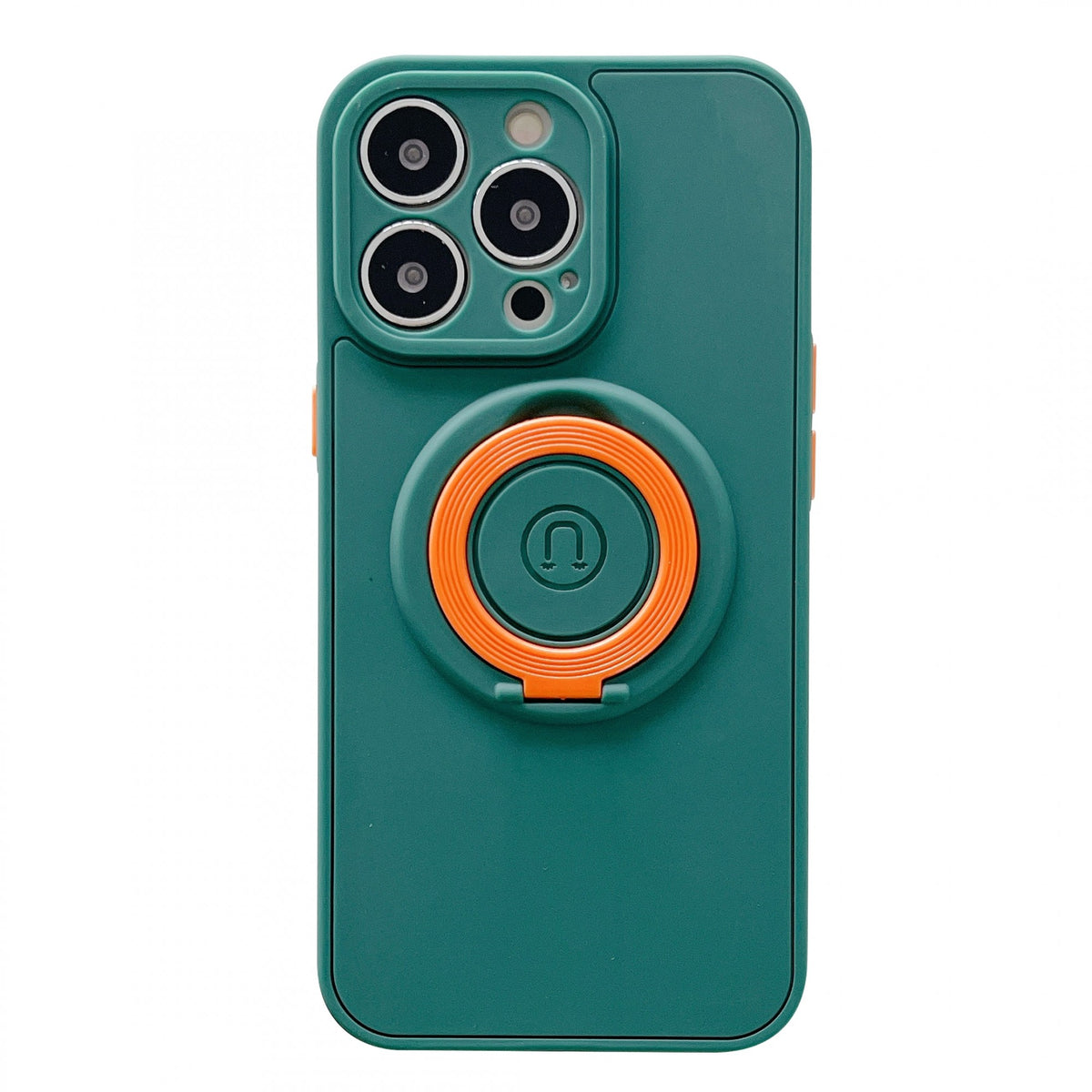 Husă iPhone 13 Mini, magnetică MagSafe, silicon, verde