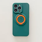 Husă iPhone 13 Mini, magnetică MagSafe, silicon, verde
