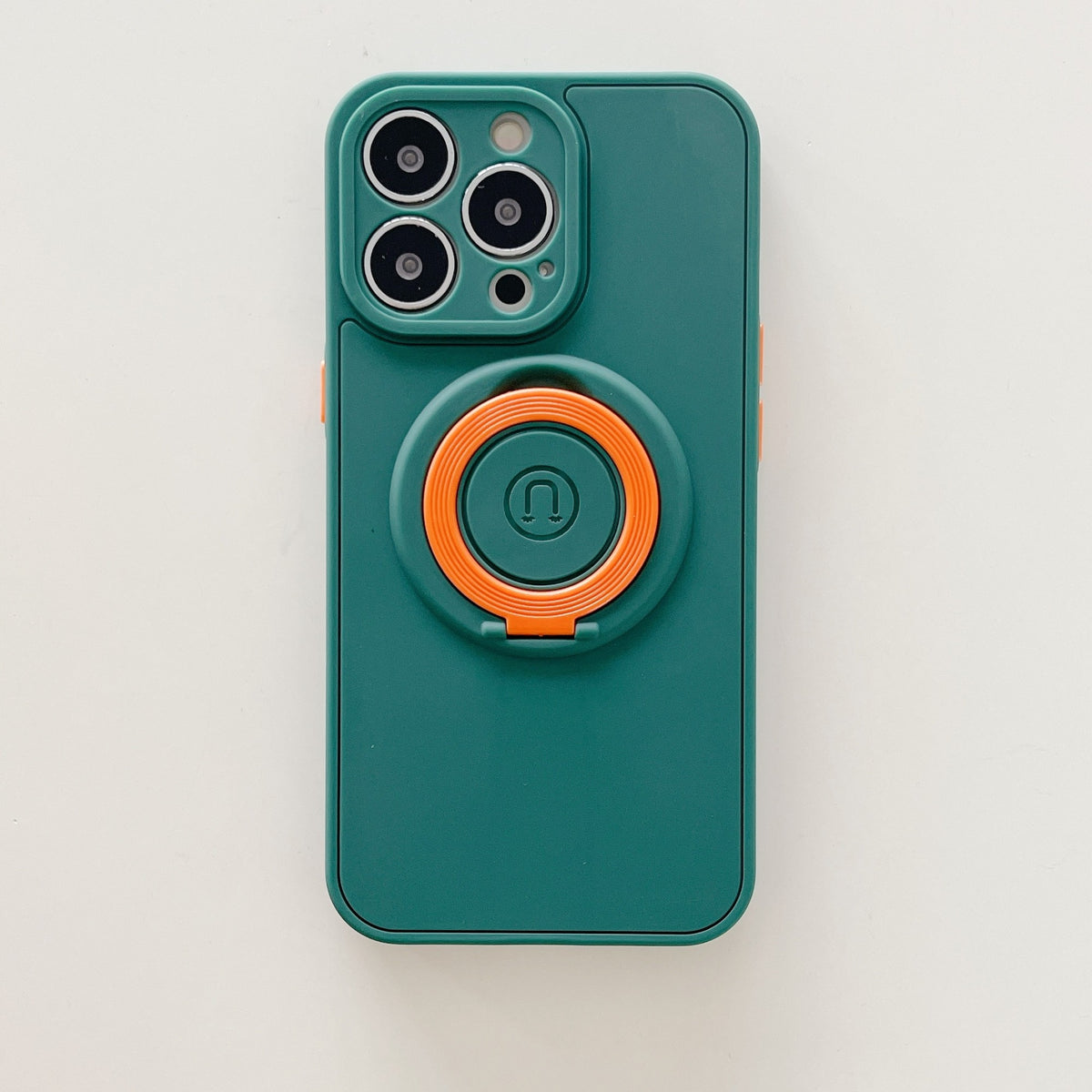 Husă iPhone 13 Mini, magnetică MagSafe, silicon, verde