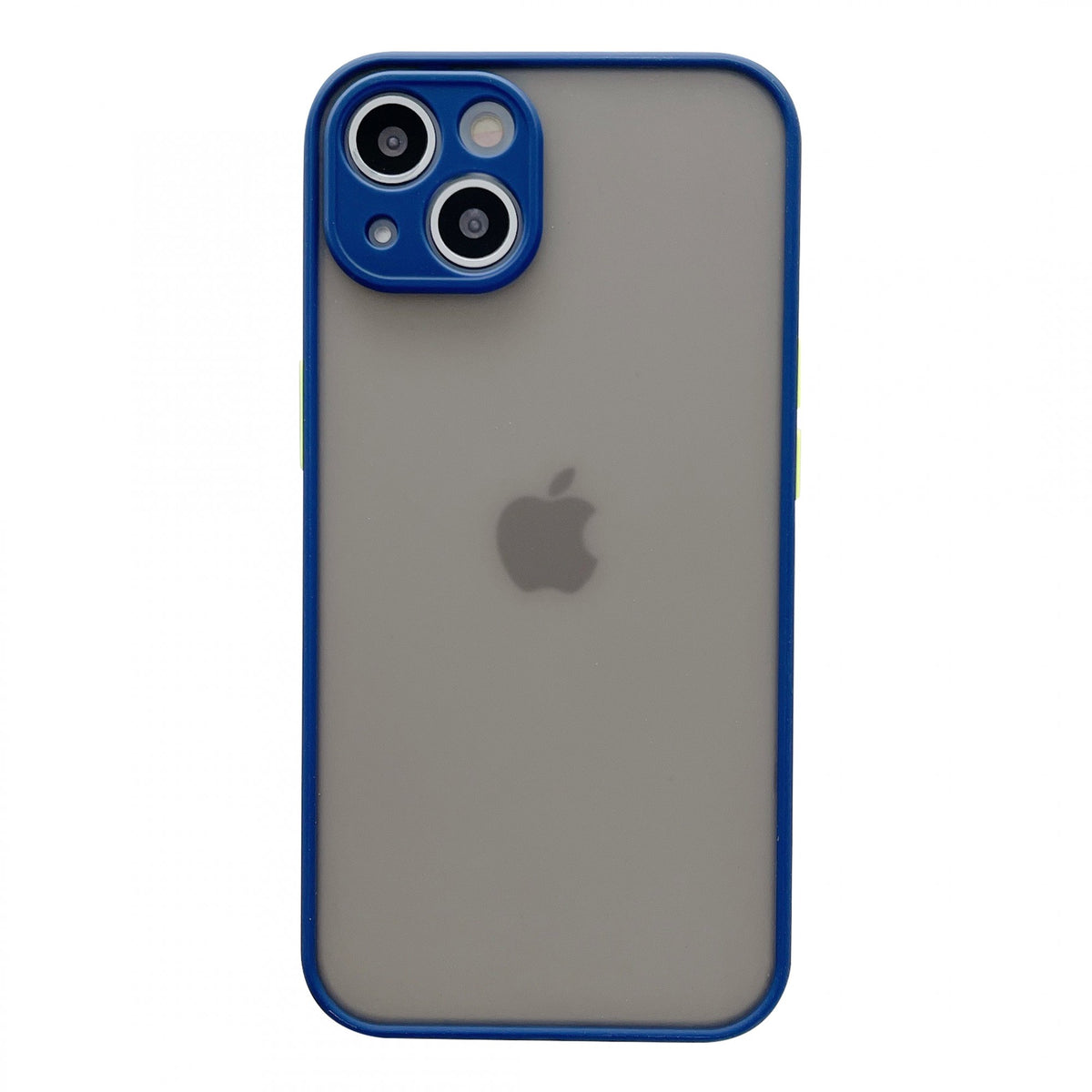 Husă iPhone 13 Mini, mată semi-transparentă, albastru