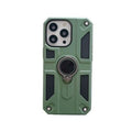 Husă iPhone 13 Mini, ultra-rezistentă cu suport, verde