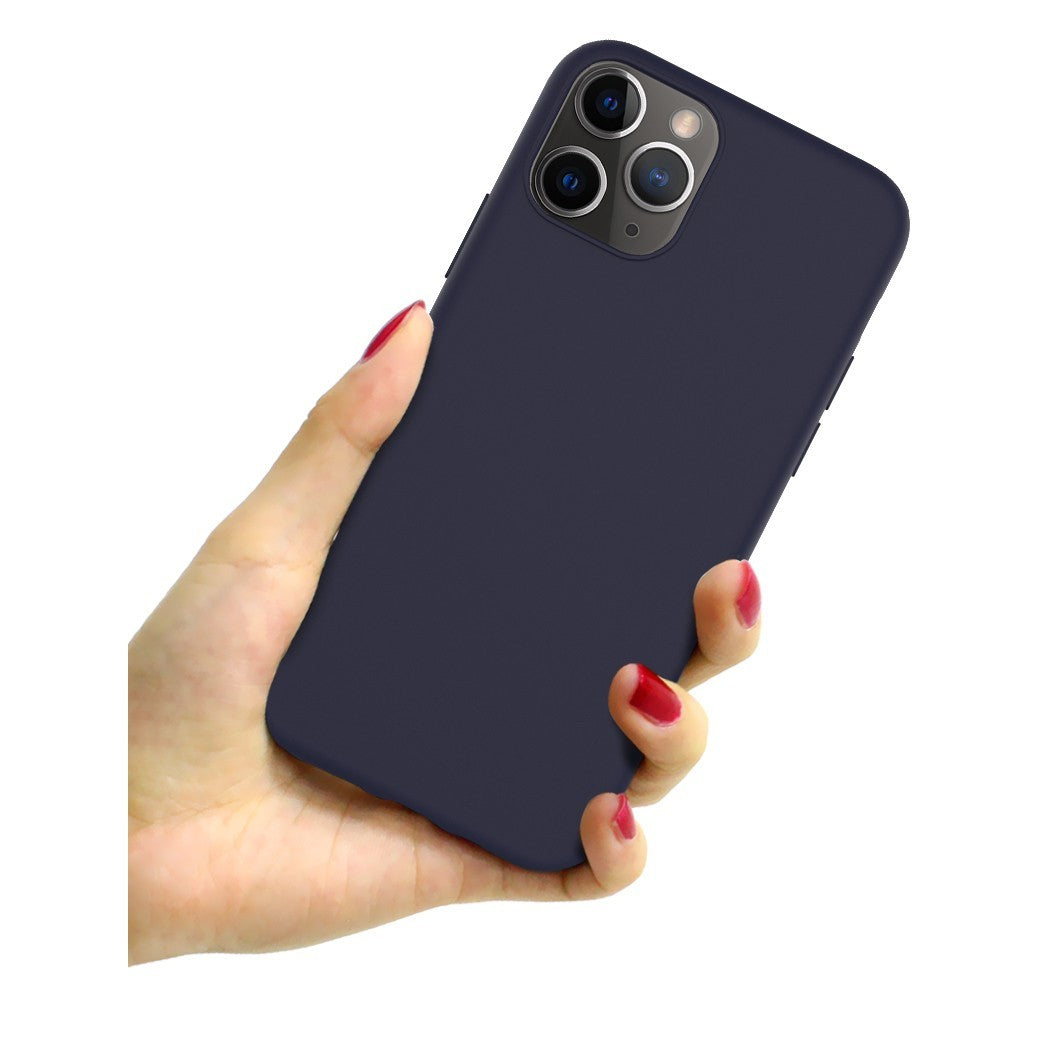 Husă iPhone 13 Pro, mată, albastru închis