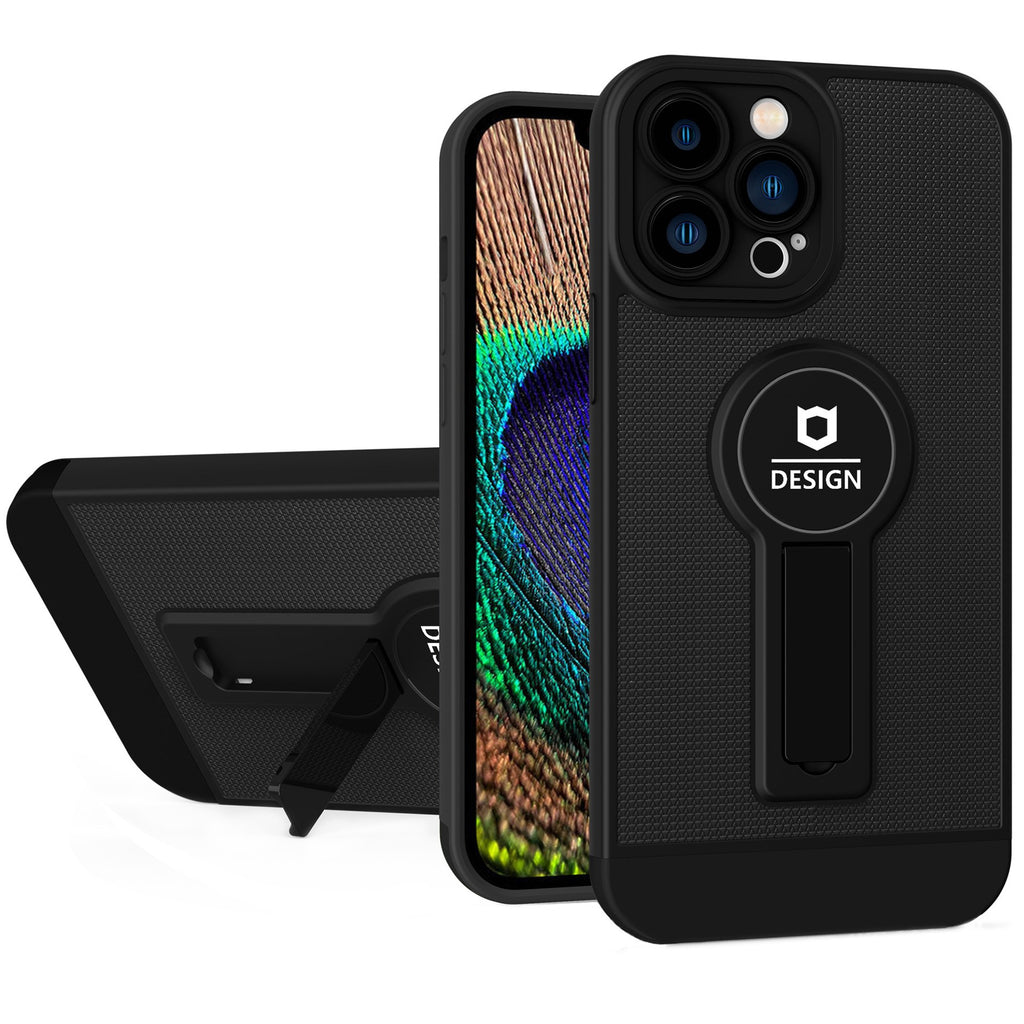 Husă iPhone 13 Pro Max, tip armură, negru