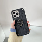 Husă iPhone 13 Pro Max, ultra-rezistentă cu suport, negru