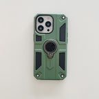 Husă iPhone 13 Pro Max, ultra-rezistentă cu suport, verde