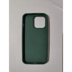 Husă iPhone 13 Pro, silicon cu inel, verde