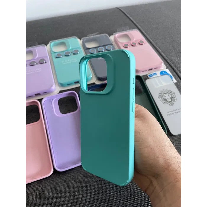 Husă iPhone 13, silicon, bleu