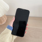 Husă iPhone 13, silicon cu inel, negru