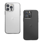 Husă iPhone 14, cu inel-suport, cu suport metalic la cameră, transparent